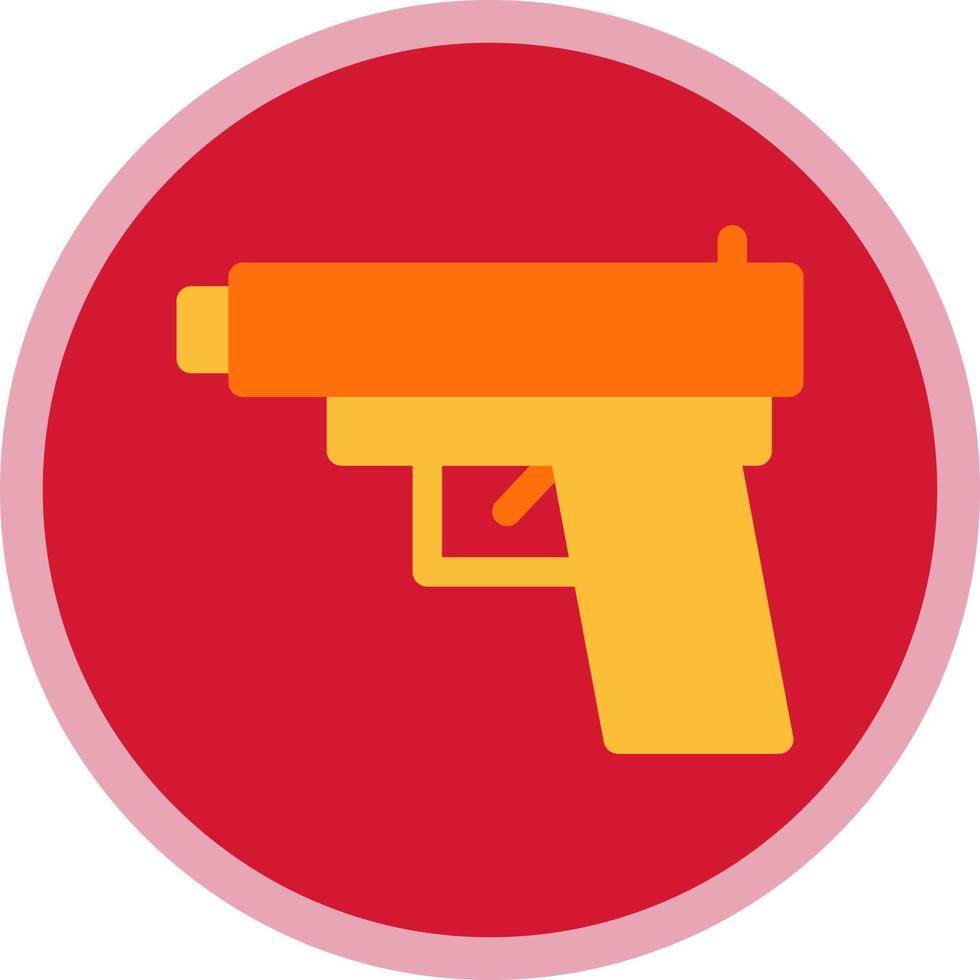 Game Gun Vector Icon Design