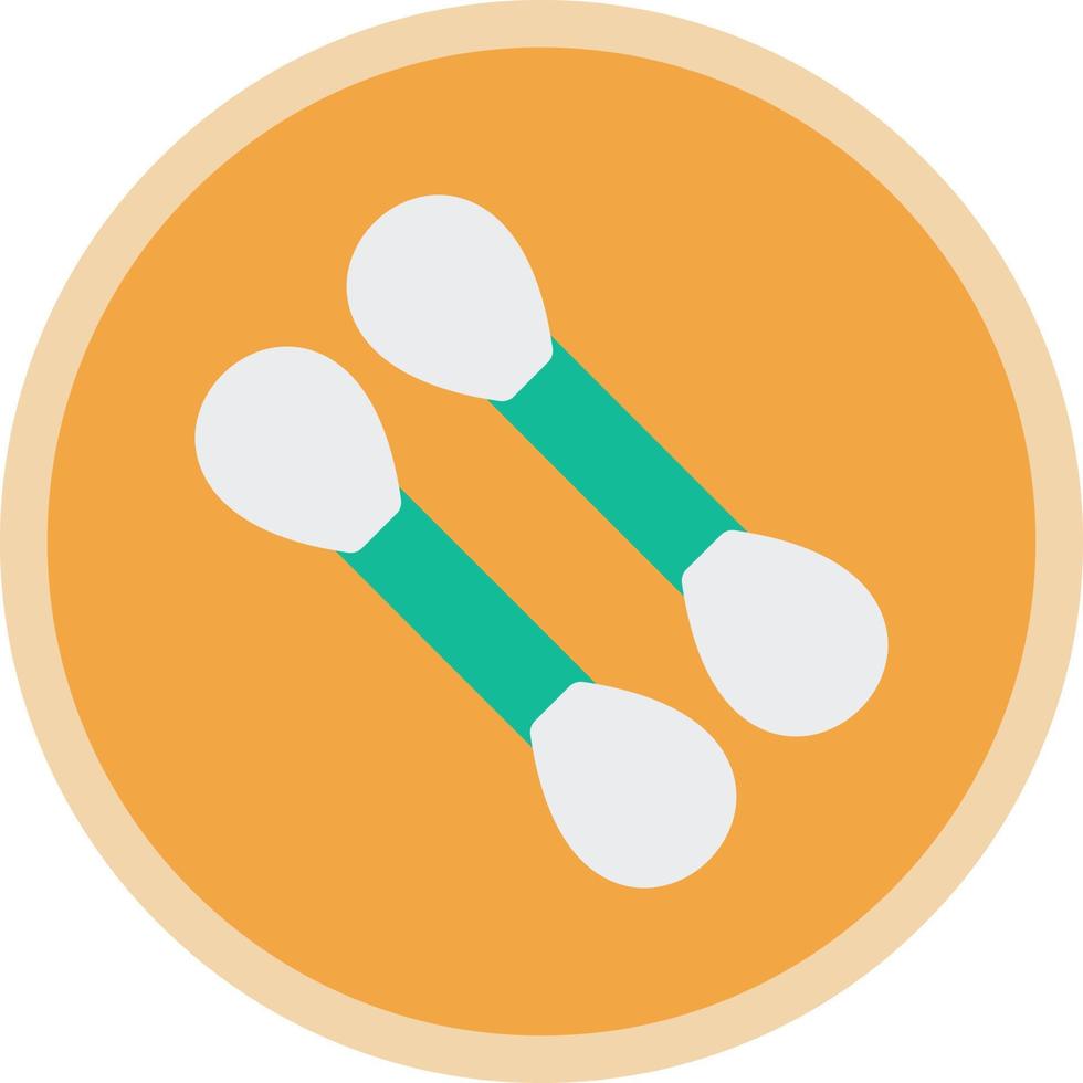 Cotton Swab Vector Icon Design