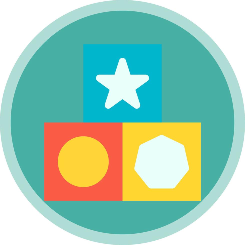 Blocks Vector Icon Design