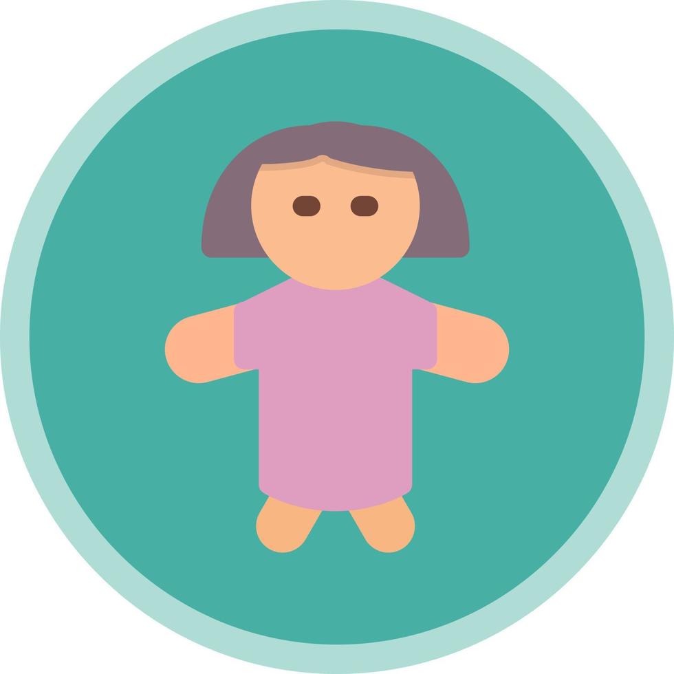 Doll Vector Icon Design