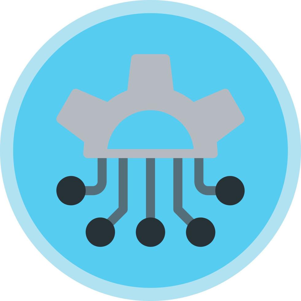 Neural Engineering Vector Icon Design