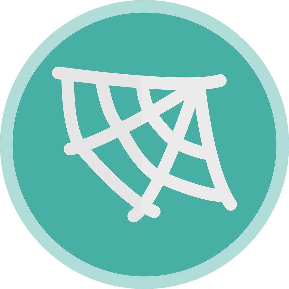 Spider Web Vector Icon Design