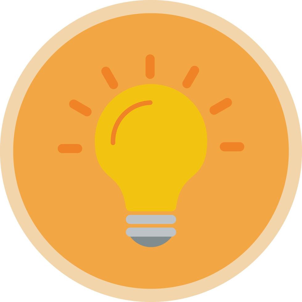 Light Bulb Vector Icon Design