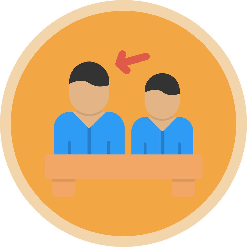 Mediator Vector Icon Design