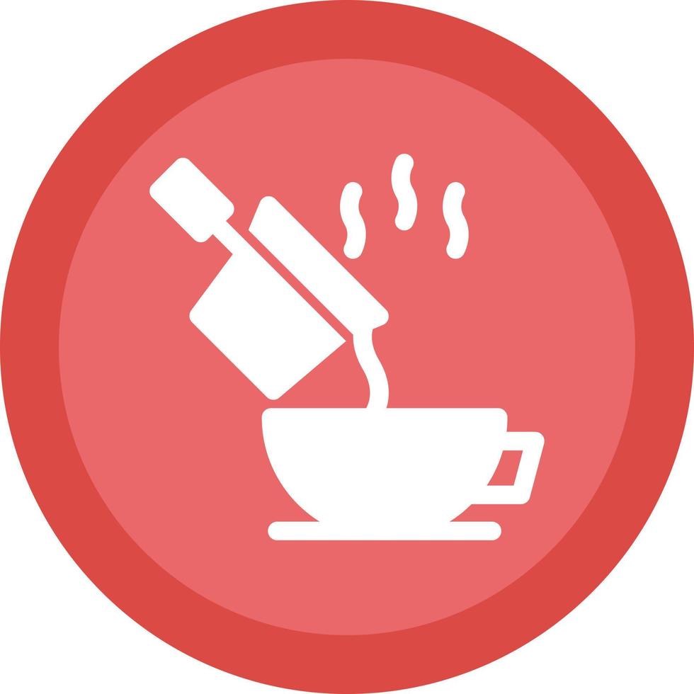 vierta el diseño del icono del vector de café