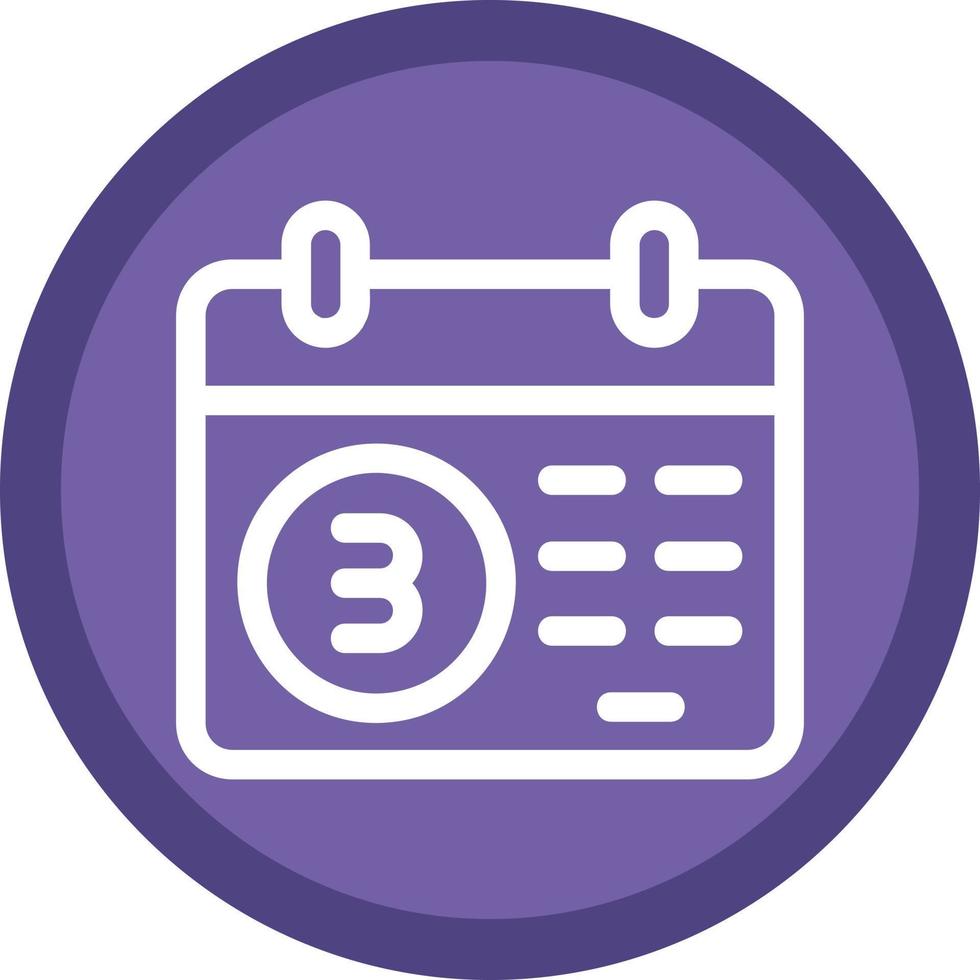 Calendar Vector Icon Design
