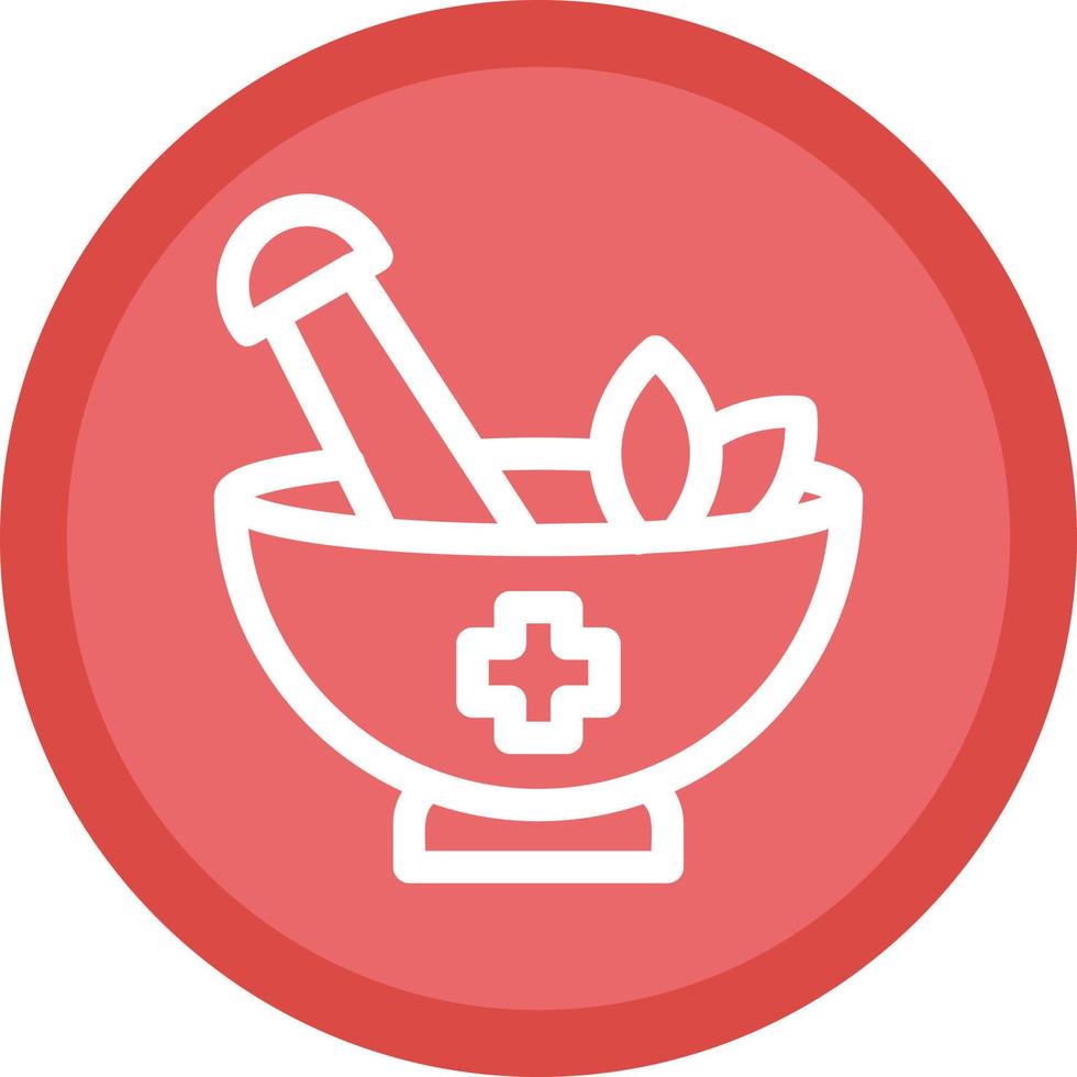 Herbal Treatment Vector Icon Design