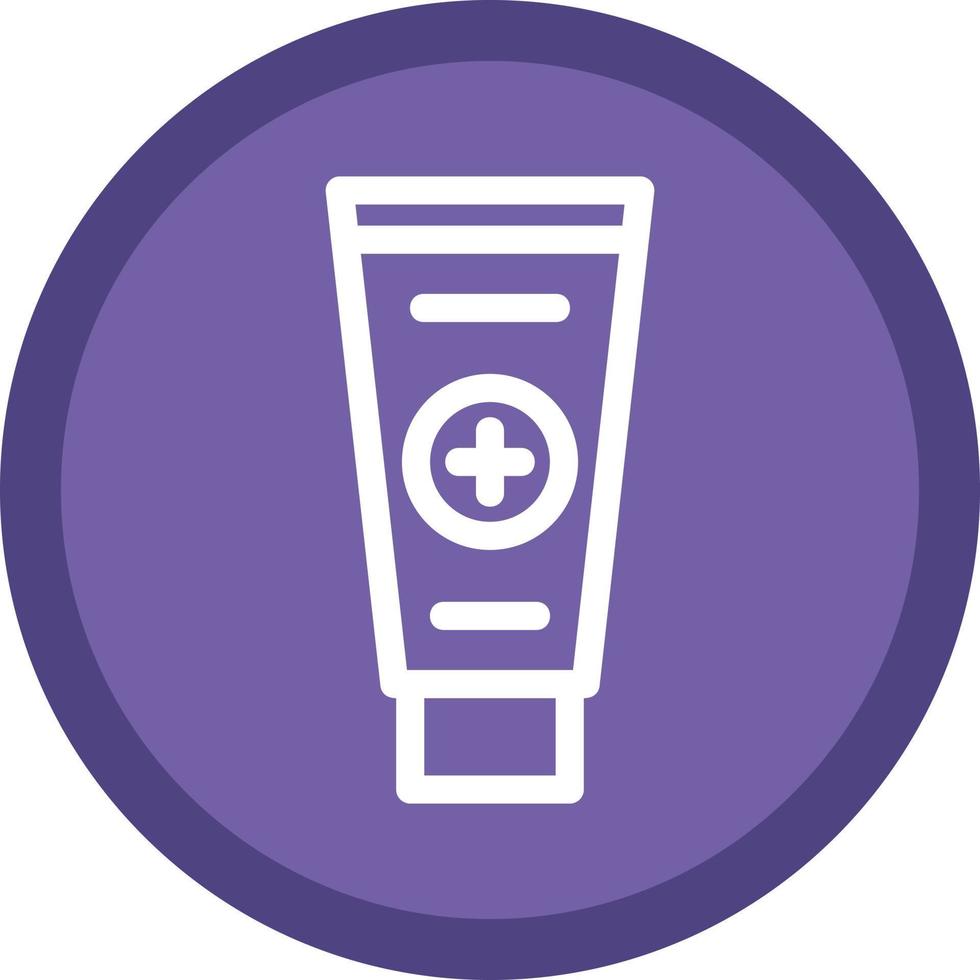 Ointment Tube Vector Icon Design