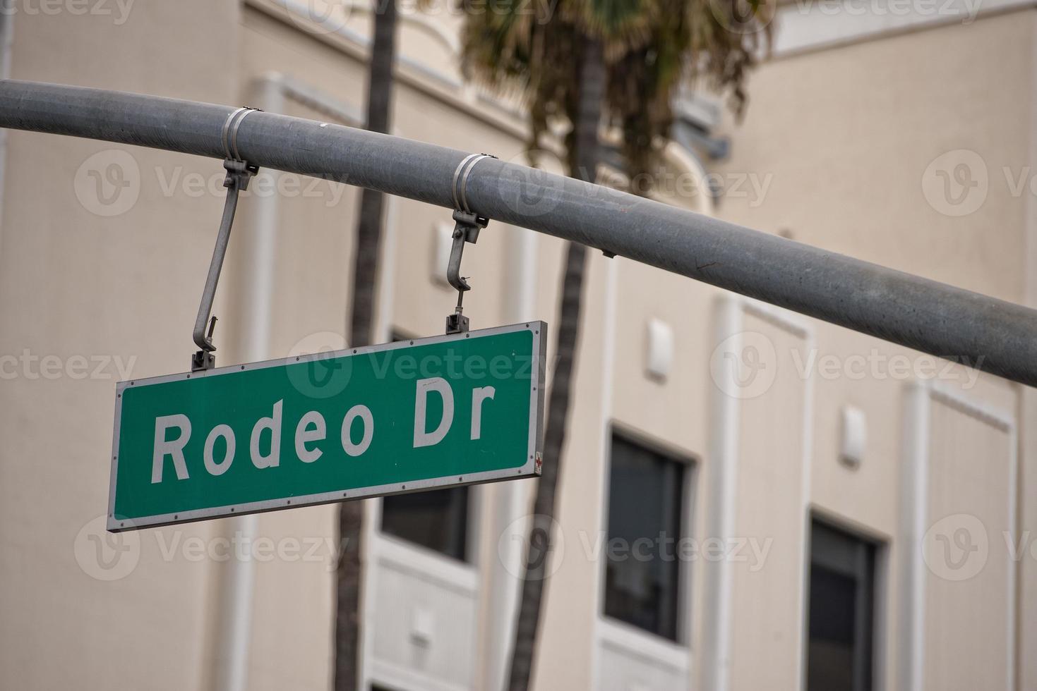 LA Hollywood Rodeo Drive sign photo
