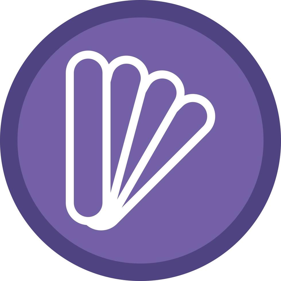 Tongue Depressor Vector Icon Design