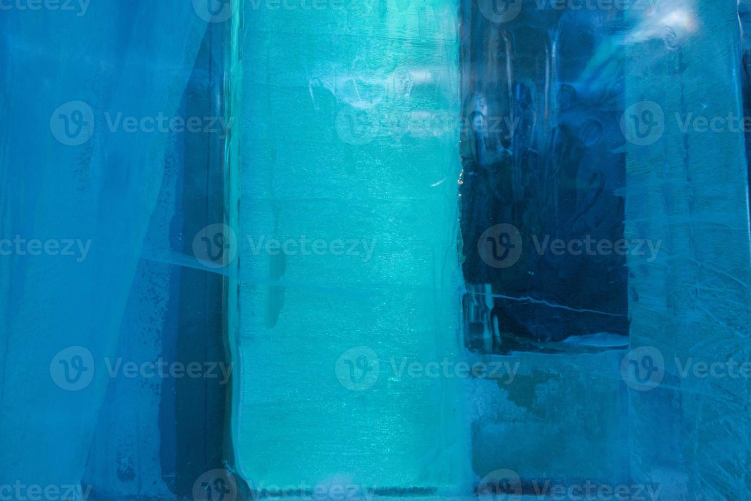 ice blocks wall photo
