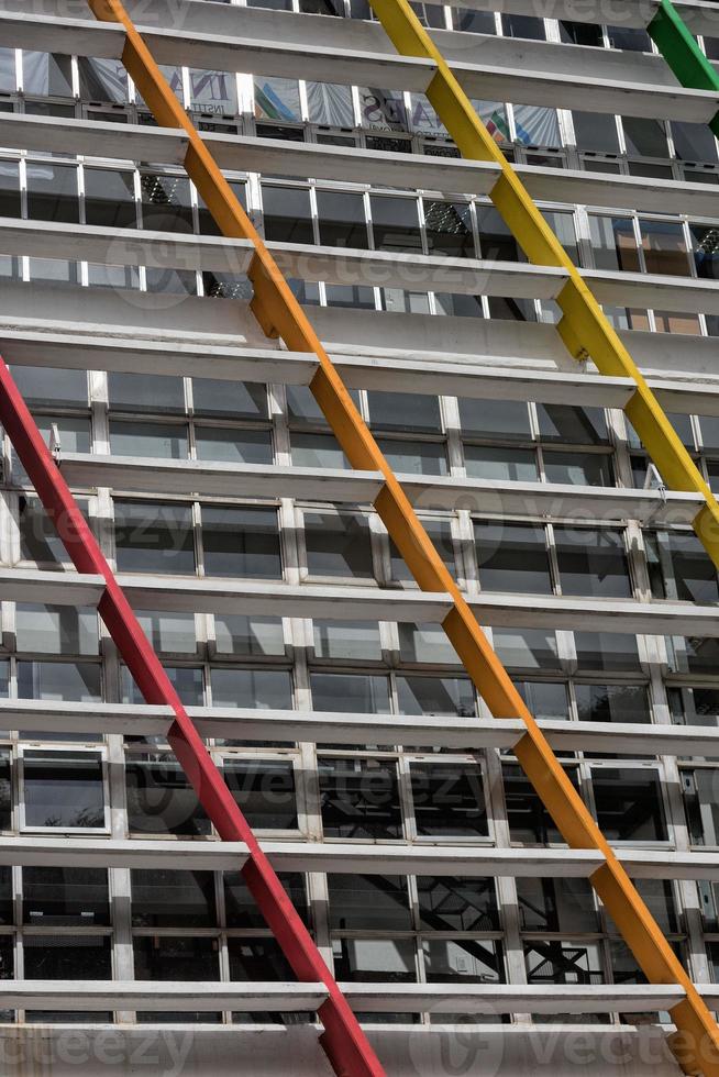 buenos aires modern buildings detail photo