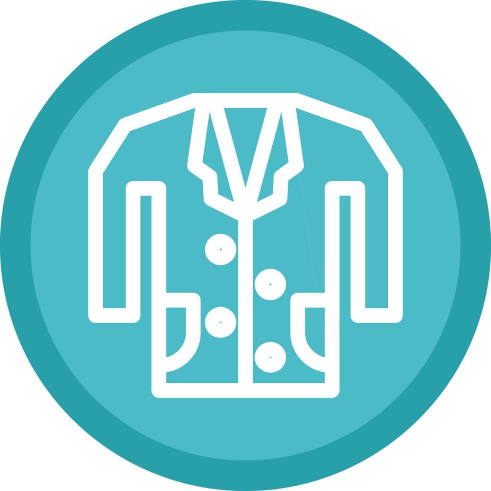 Doctor Coat Vector Icon Design