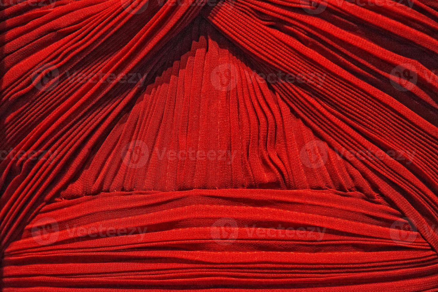 Red Fabric Screen abstract background photo