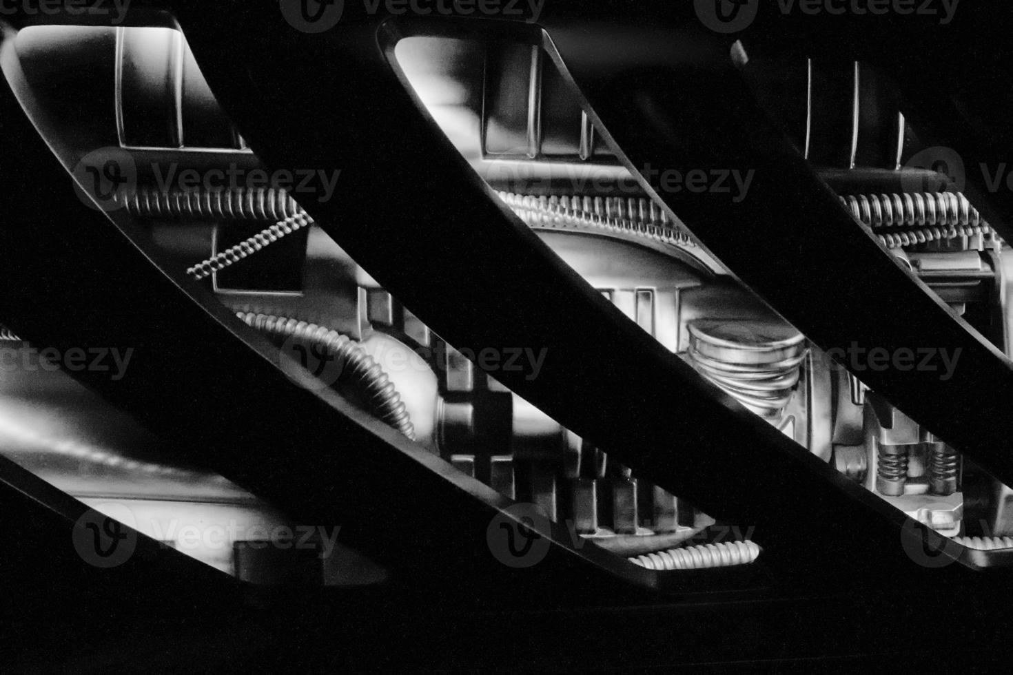 futuristic engine detail photo