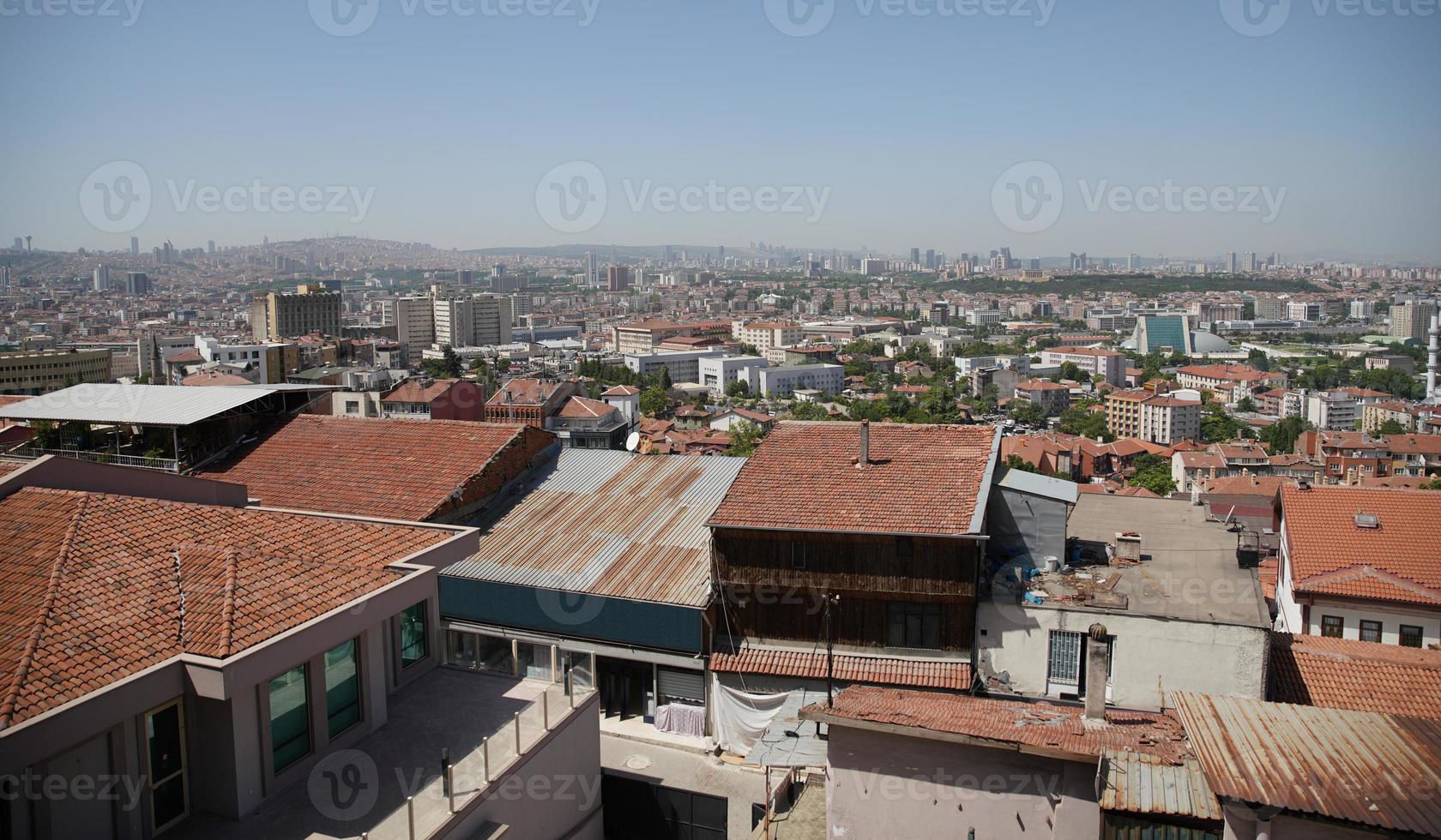 paisaje urbano de ankara, turkiye foto