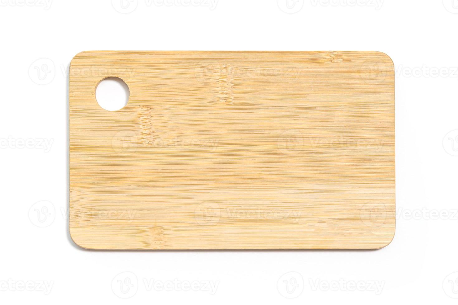 Wooden chopping board isolated on white background. 20164066 Stock