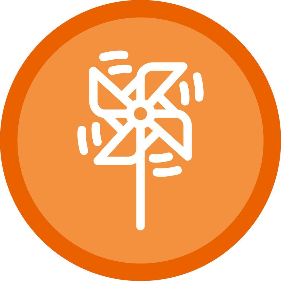 Pinwheel Vector Icon Design