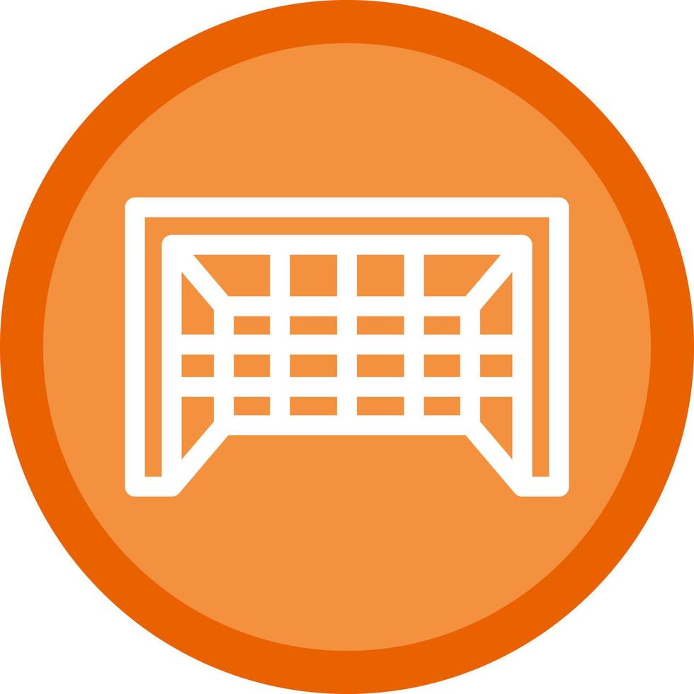 Goal Post Vector Icon Design