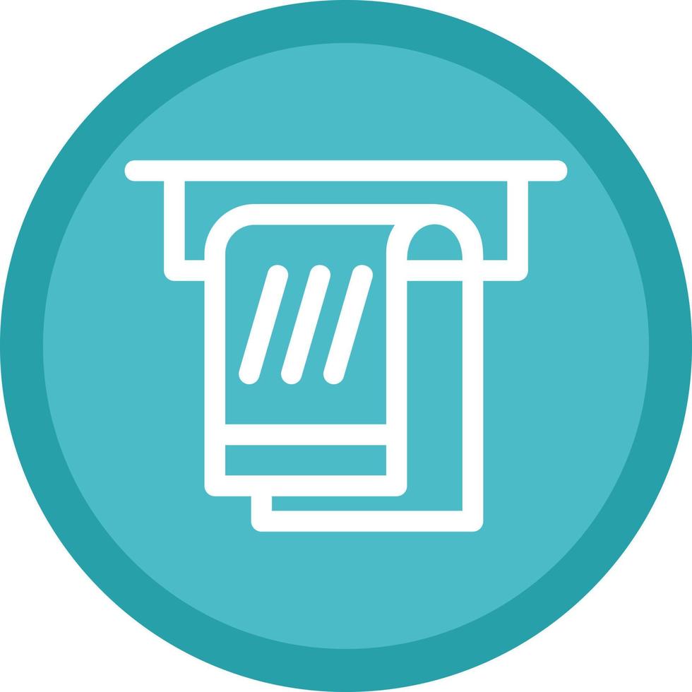 Towel Vector Icon Design