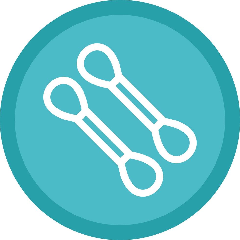 Cotton Swab Vector Icon Design