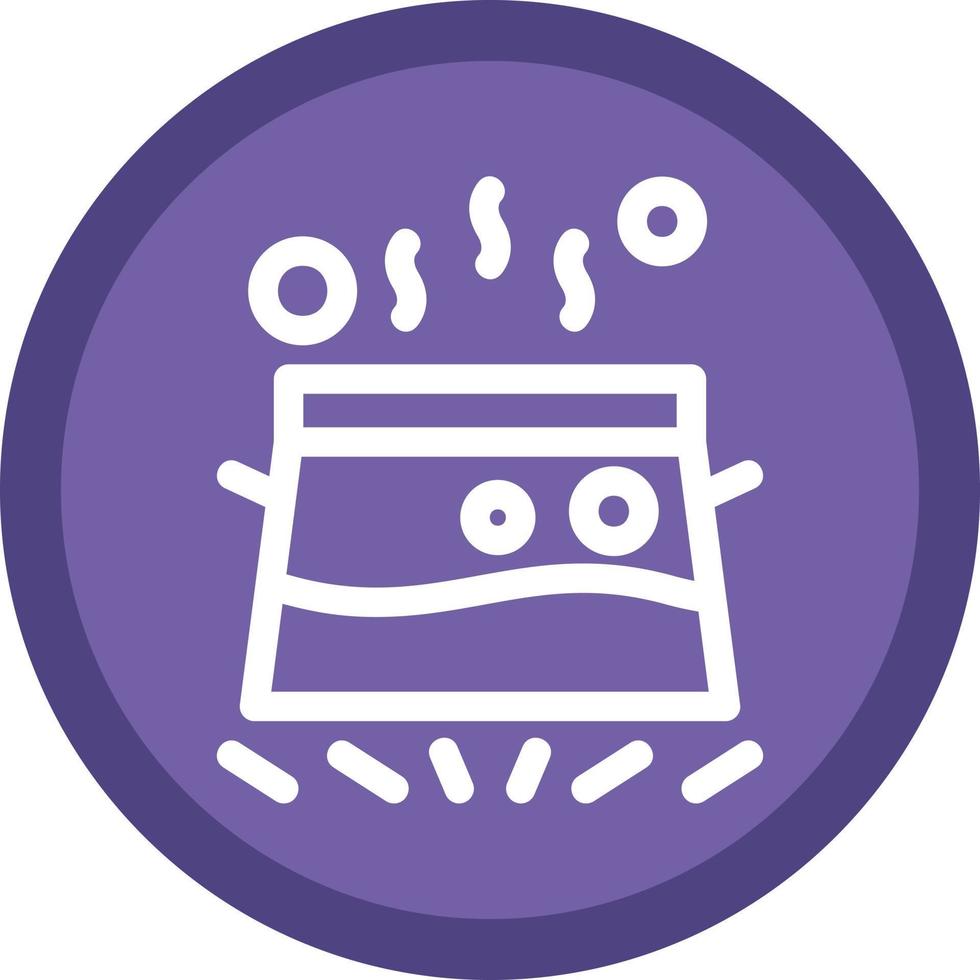 Water Boil Vector Icon Design