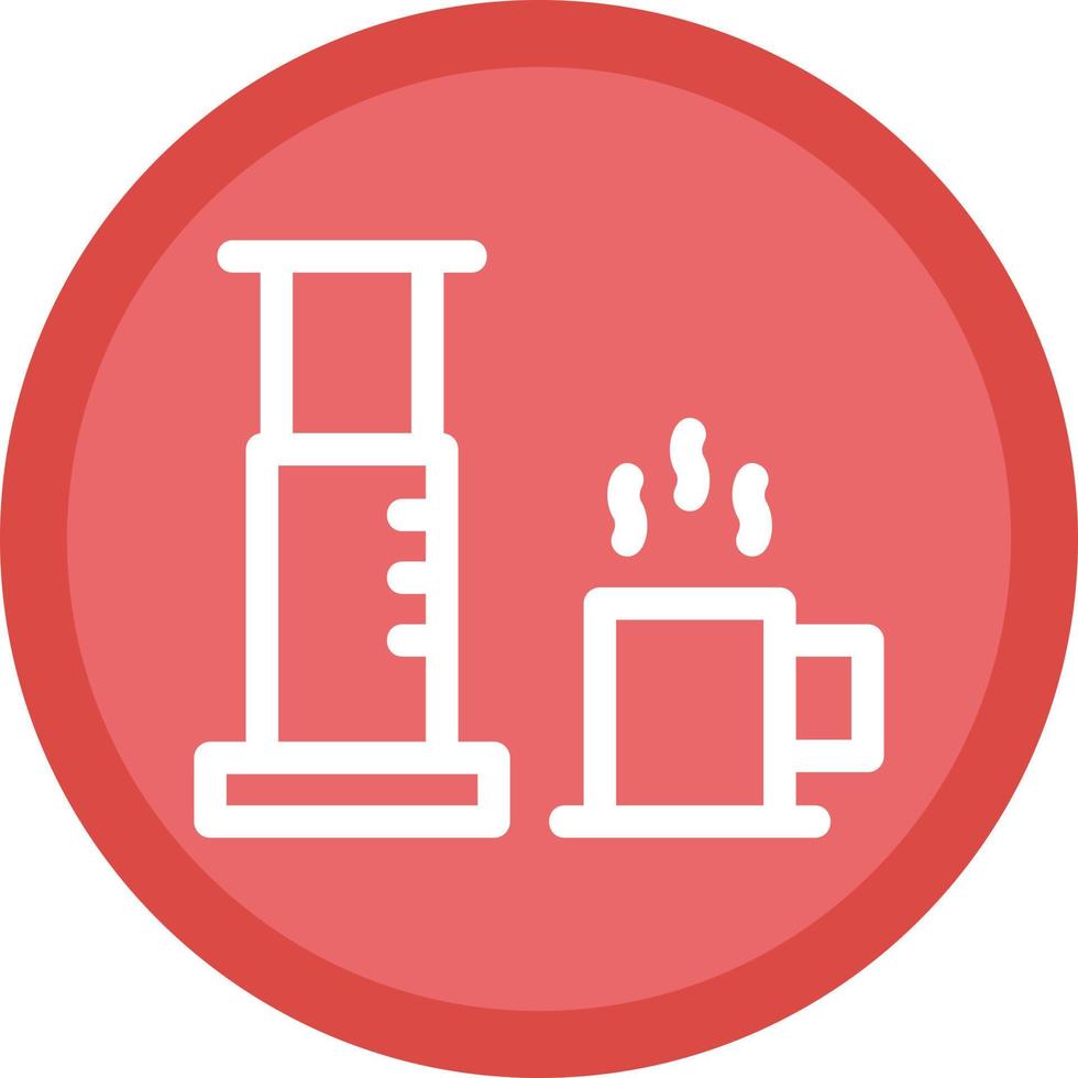 Aeropress Vector Icon Design