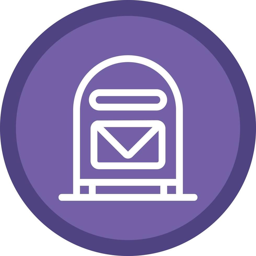 Mailbox Vector Icon Design