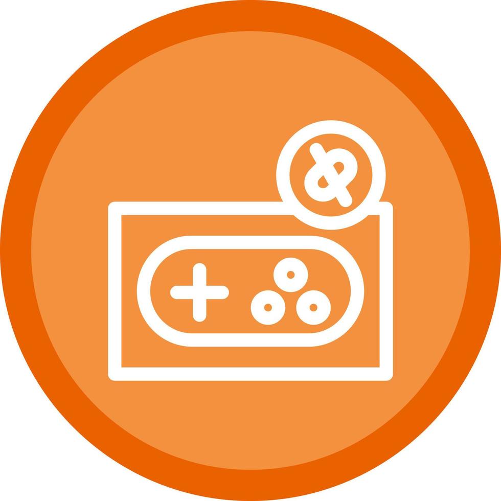 Game Disconnect Vector Icon Design