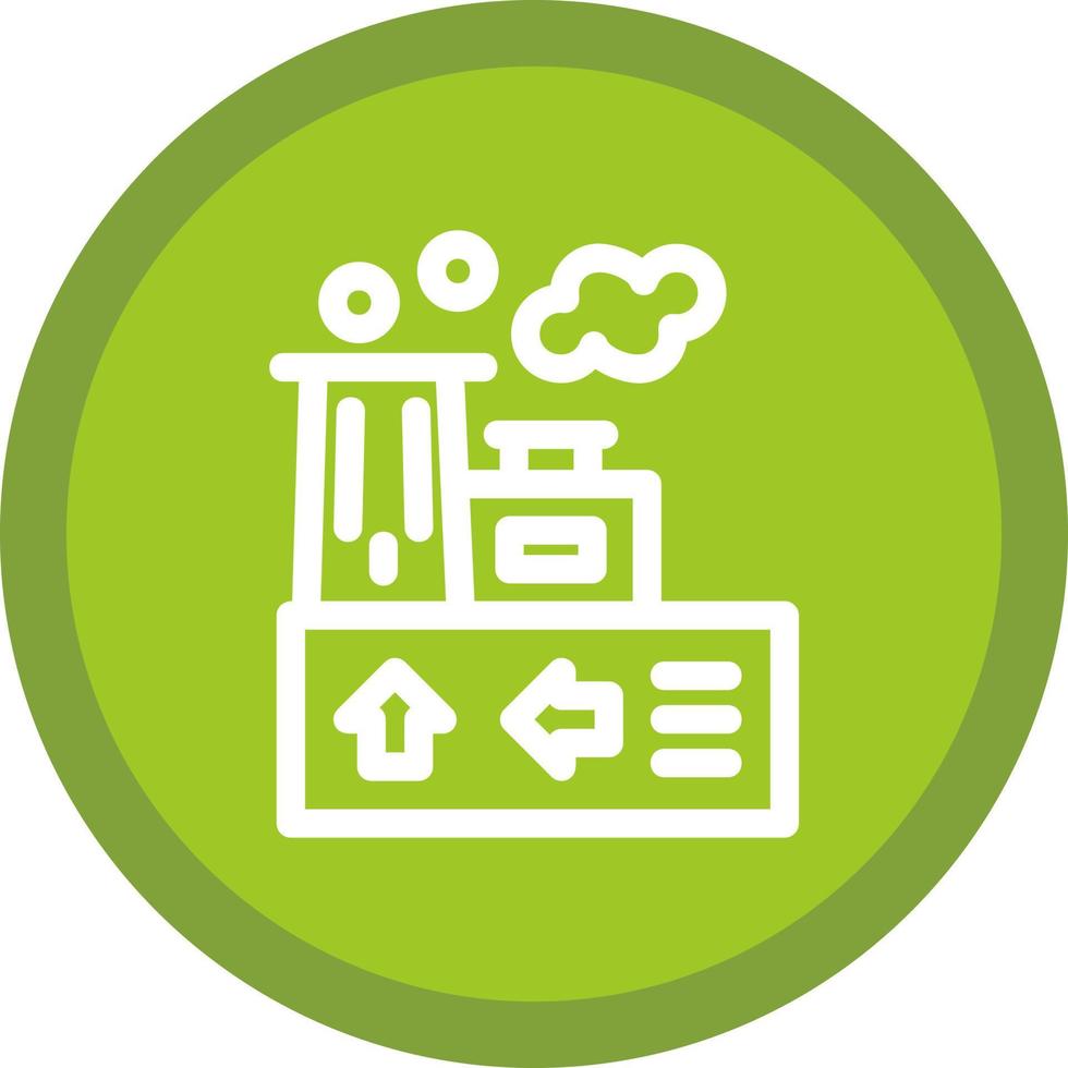 Geothermal Energy Vector Icon Design