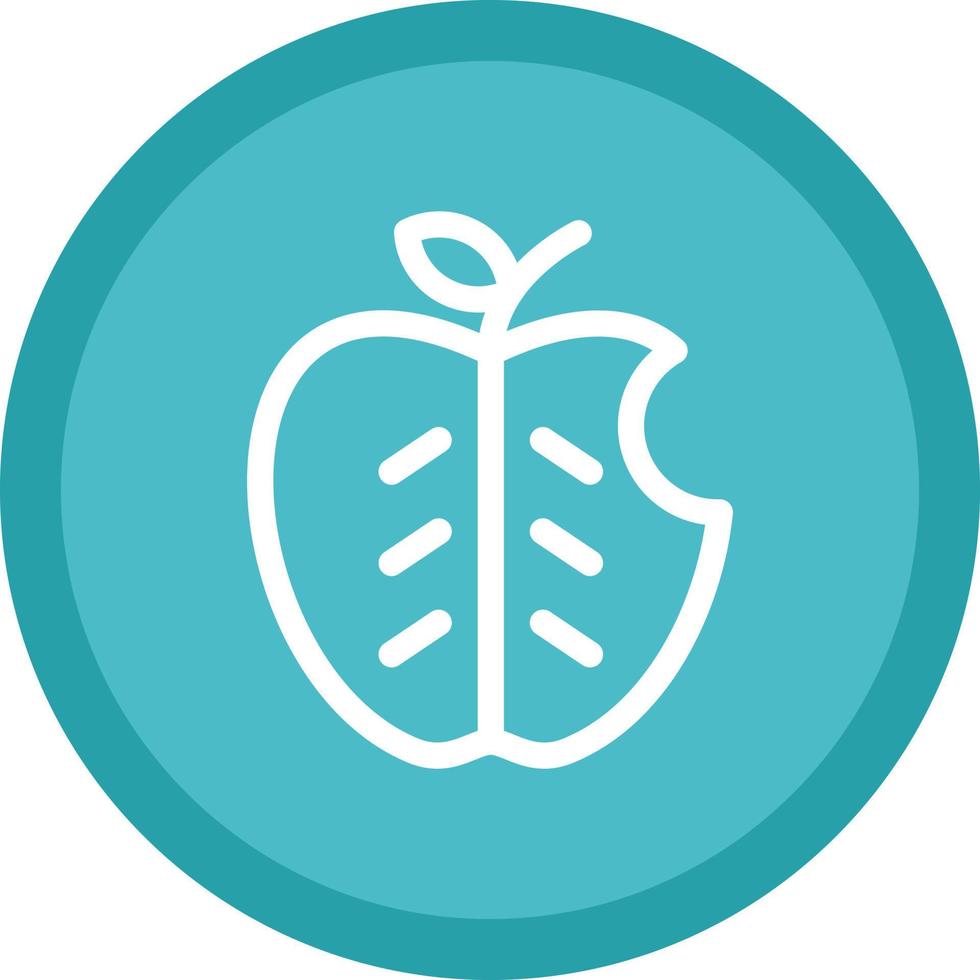 diseño de icono de vector de manzana