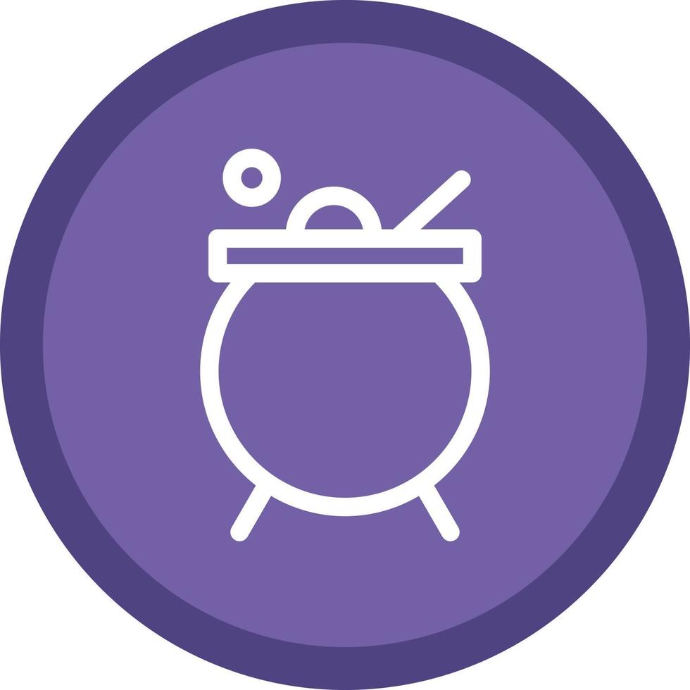 Cauldron Vector Icon Design