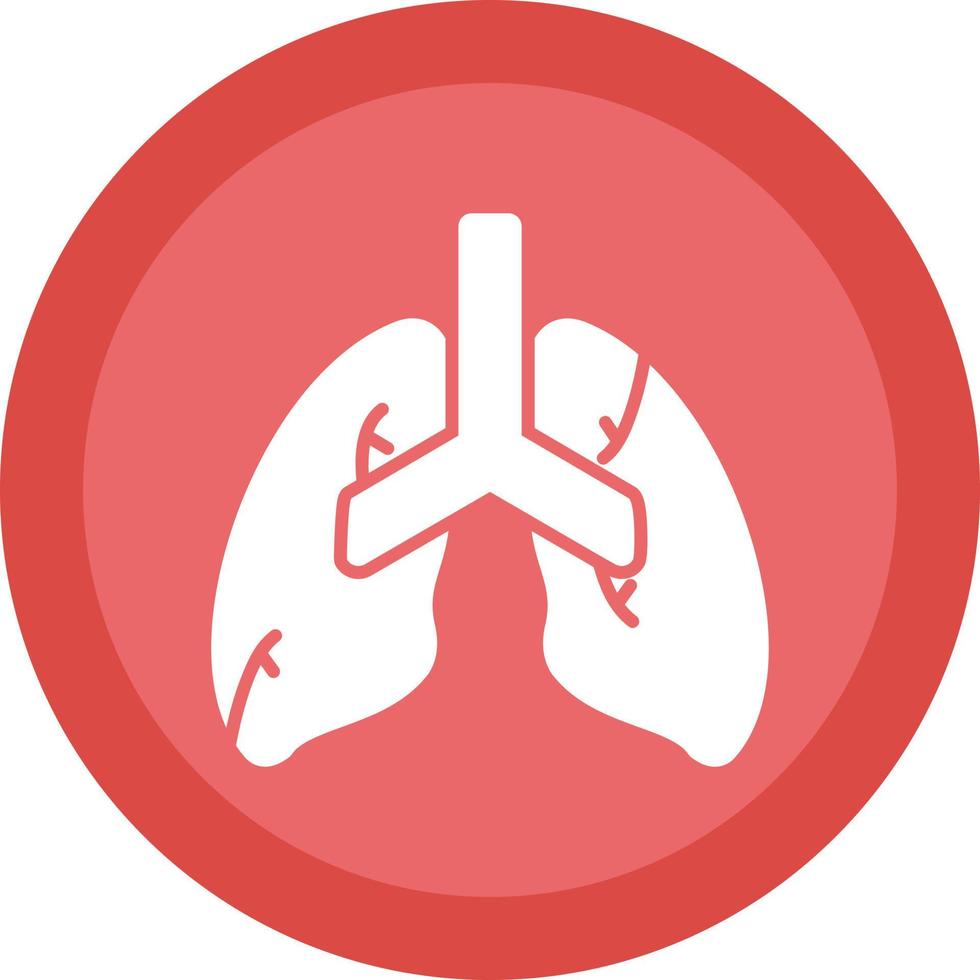 Lungs Vector Icon Design