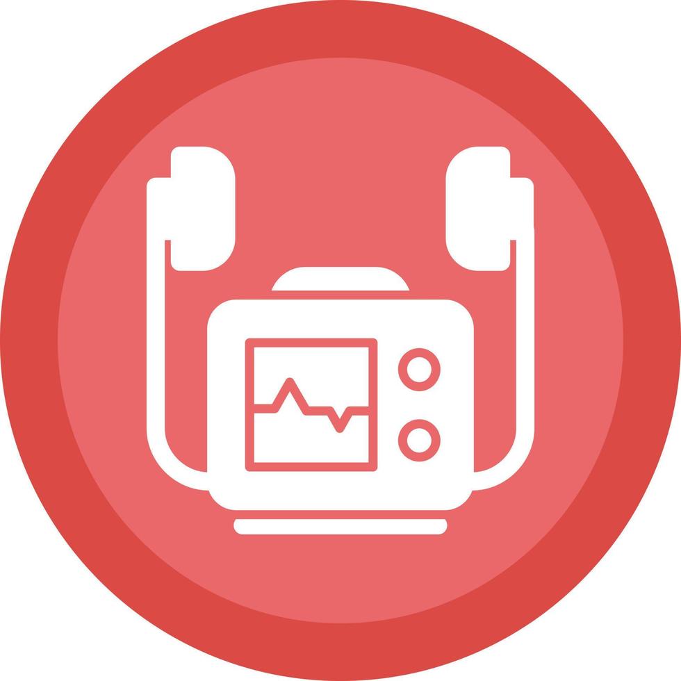 Defibrillator Vector Icon Design