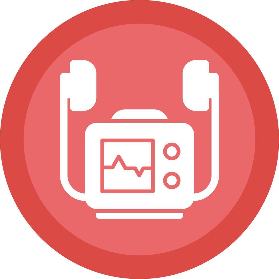 Defibrillator Vector Icon Design