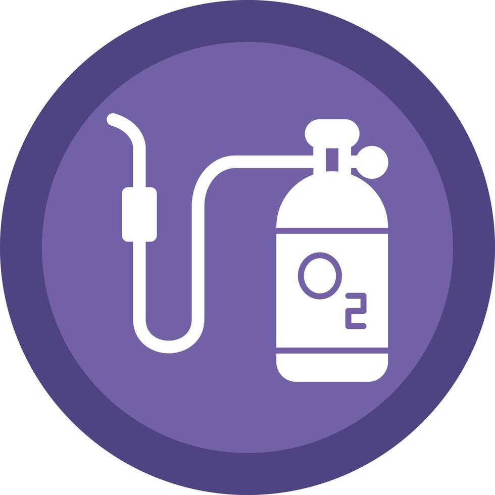 Oxygen Tank Vector Icon Design