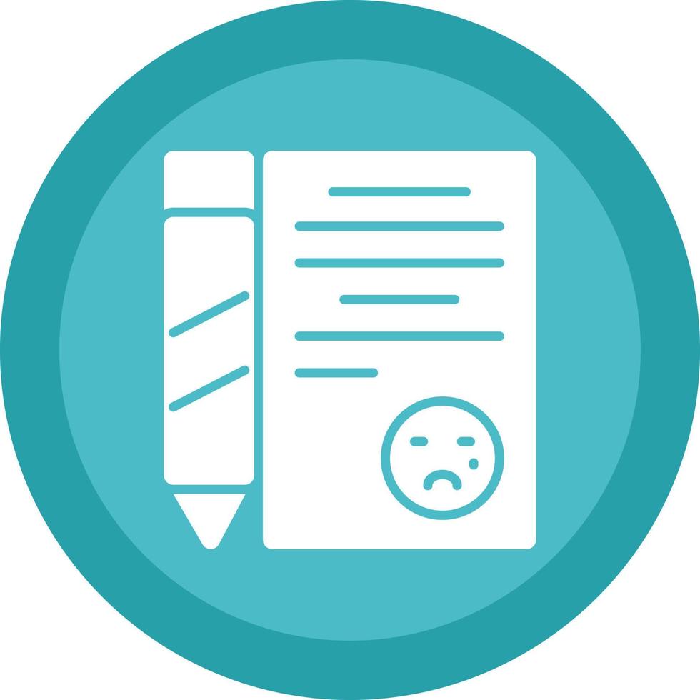 Apology Vector Icon Design