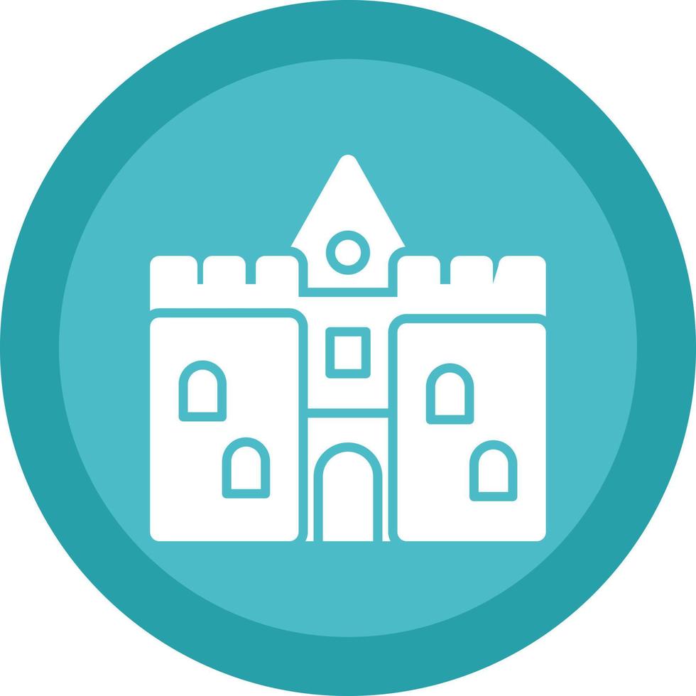 Castle Vector Icon Design