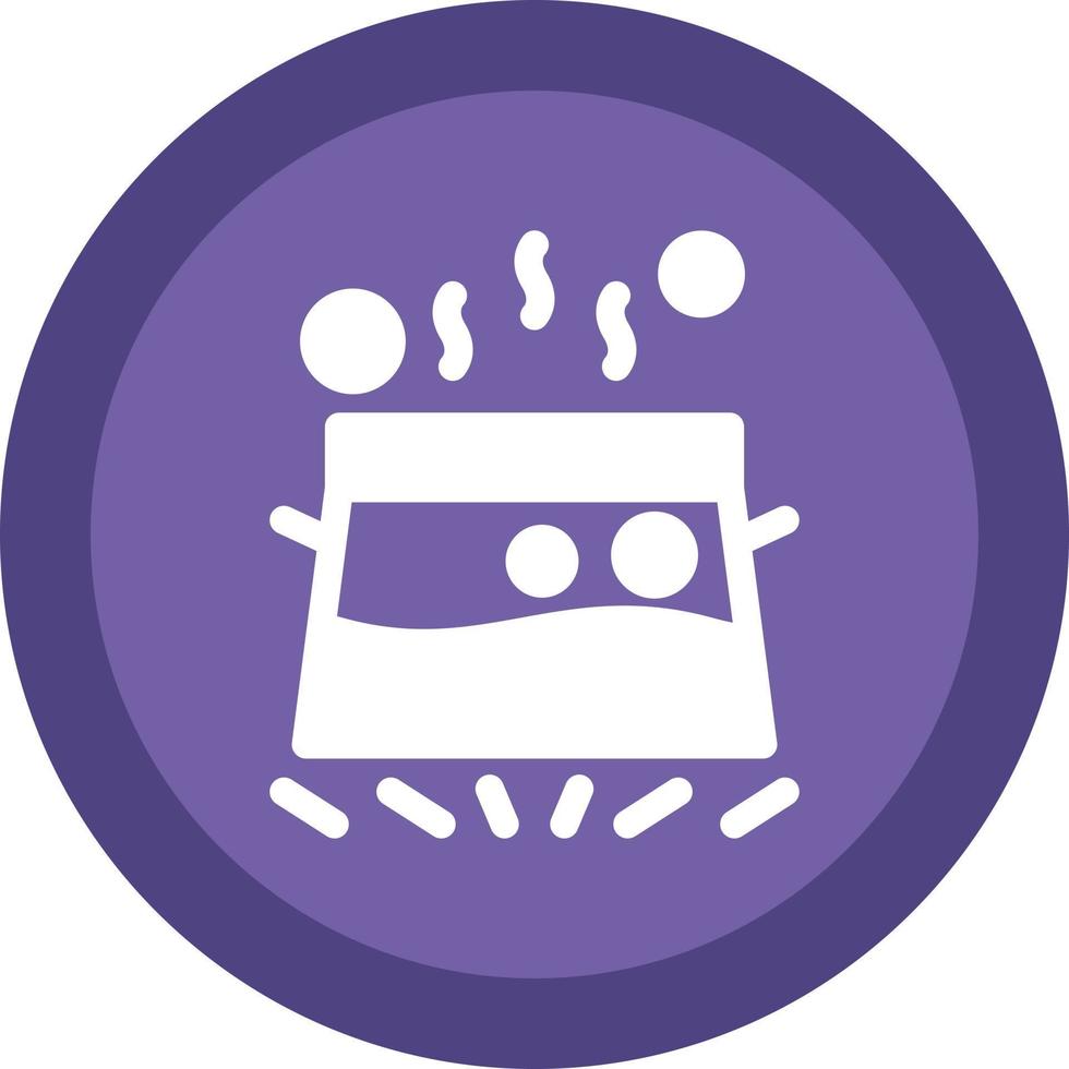 Water Boil Vector Icon Design
