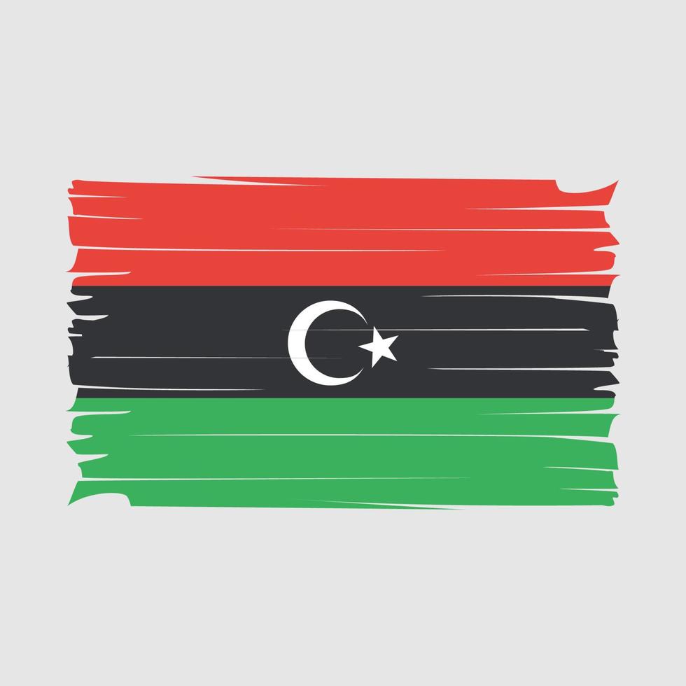 Libya Flag Vector