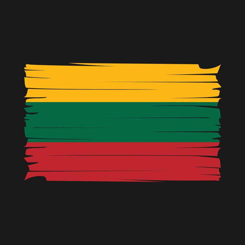 Lithuania Flag Vector