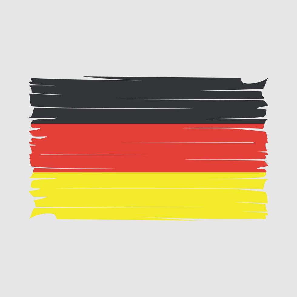 vector de bandera de alemania