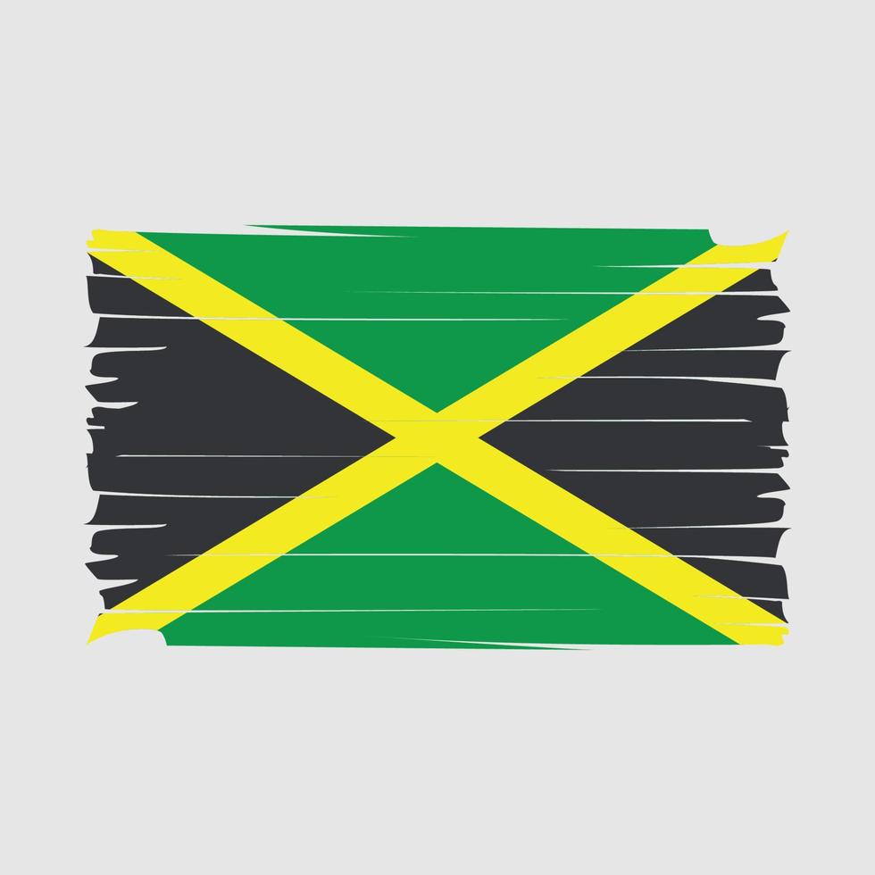 vector de bandera de jamaica