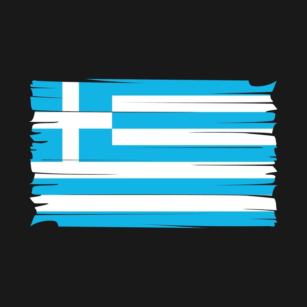 Greece Flag Vector