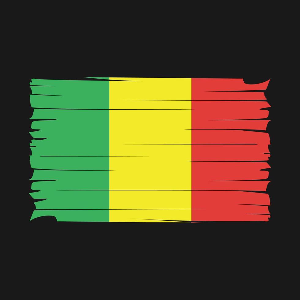 Mali Flag Vector
