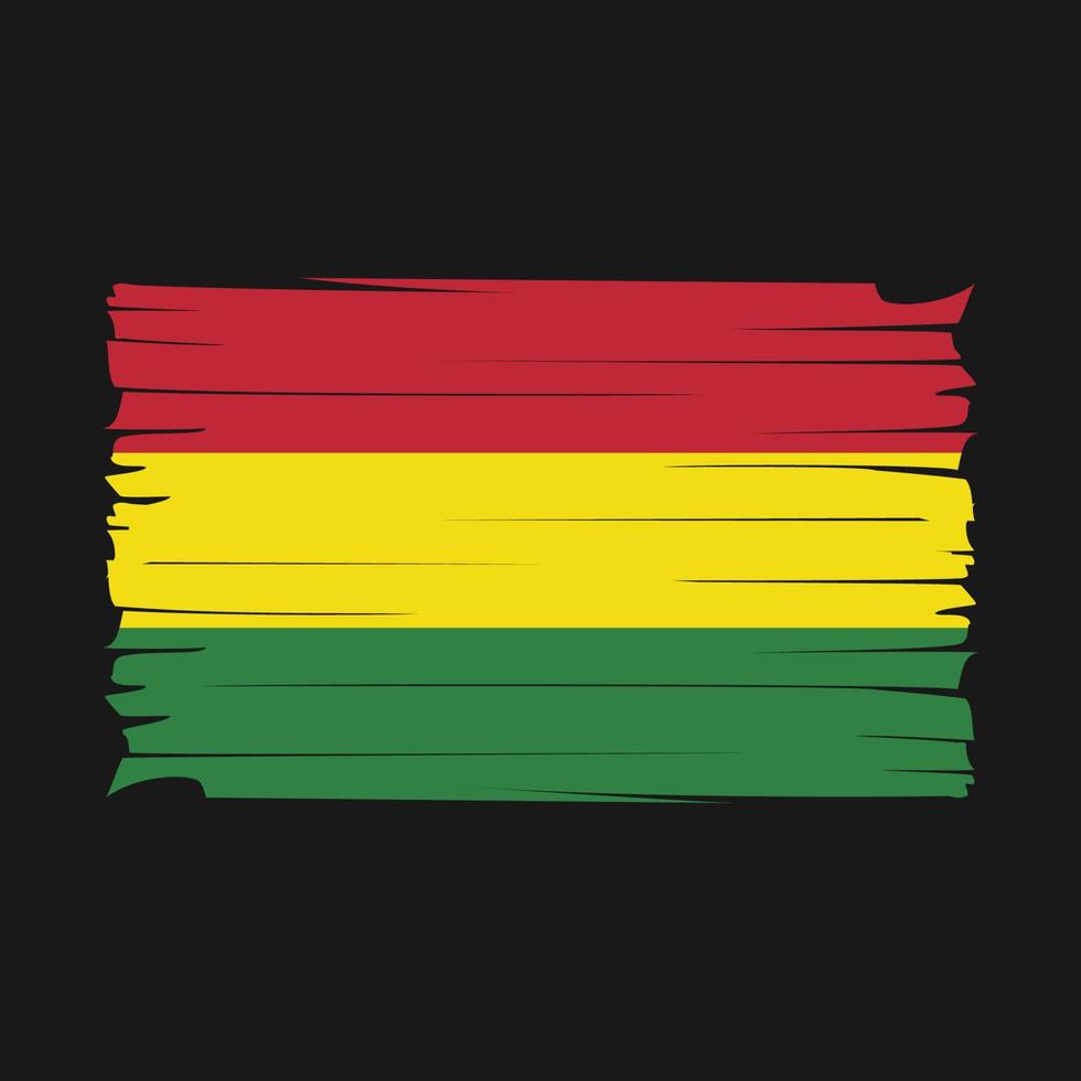 Bolivia Flag Vector