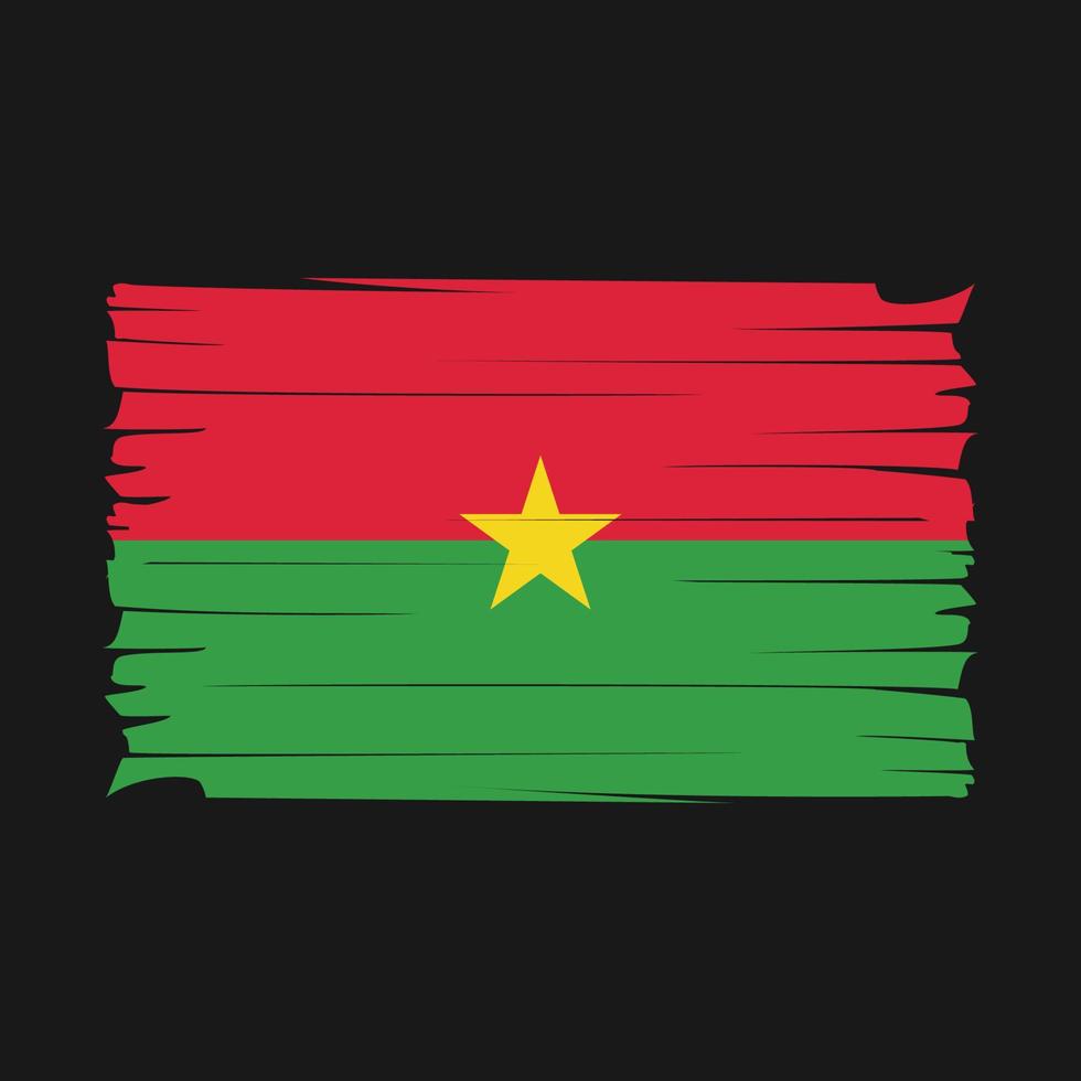 Burkina Faso Flag Vector