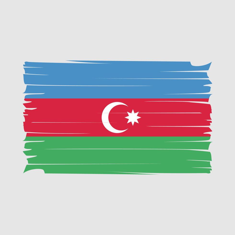 vector de bandera de azerbaiyán