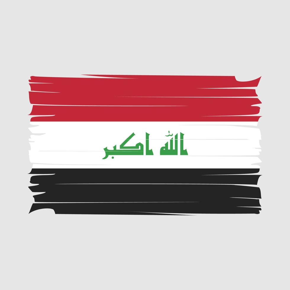 Iraq Flag Vector
