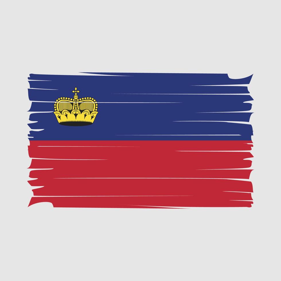 vector de bandera de Liechtenstein